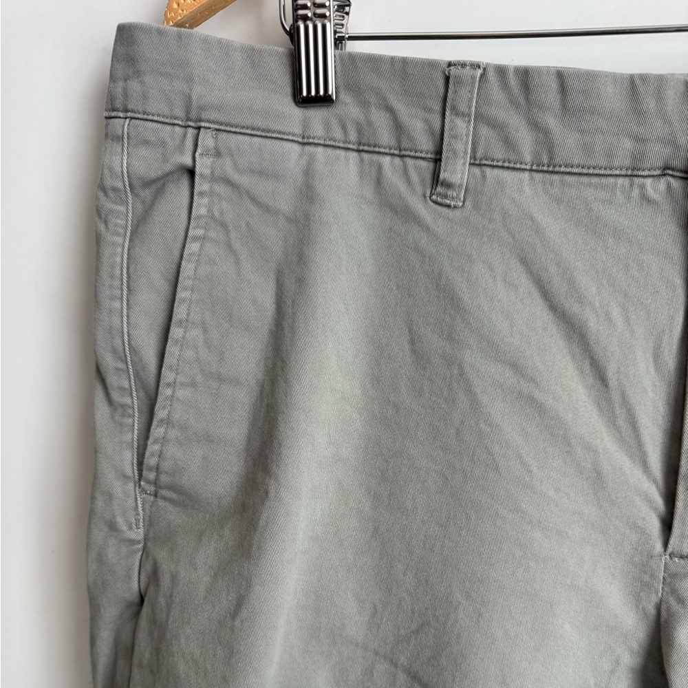 Hawker Rye Gray Blue Dress Pant Chino 38 x 30 Cotton Business straight leg relax - Picture 4 of 6